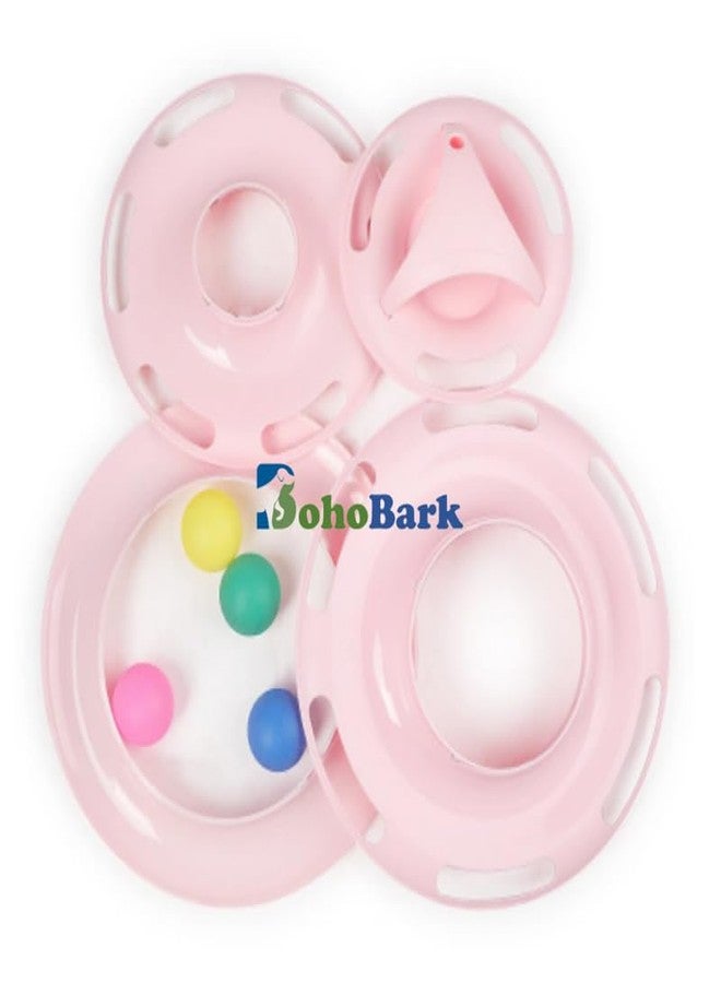 BohoBark Pet Interactive Fun 4 Layers Cat Toy for Cats- Detachable Sturdy Random Colour 1 Pcs - Image 5